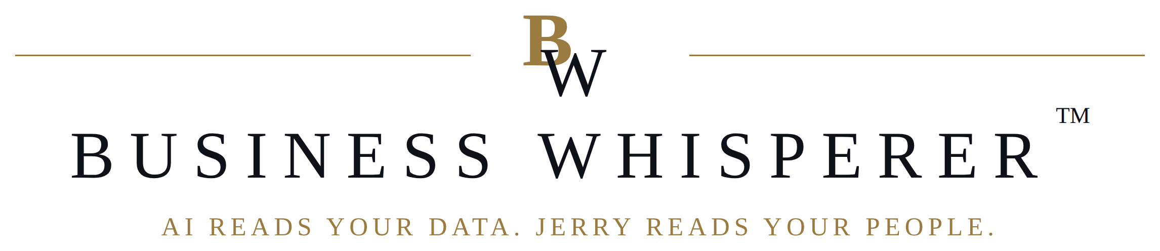 Business Whisperer — AI Reads Your Data. Jerry Reads Your People.