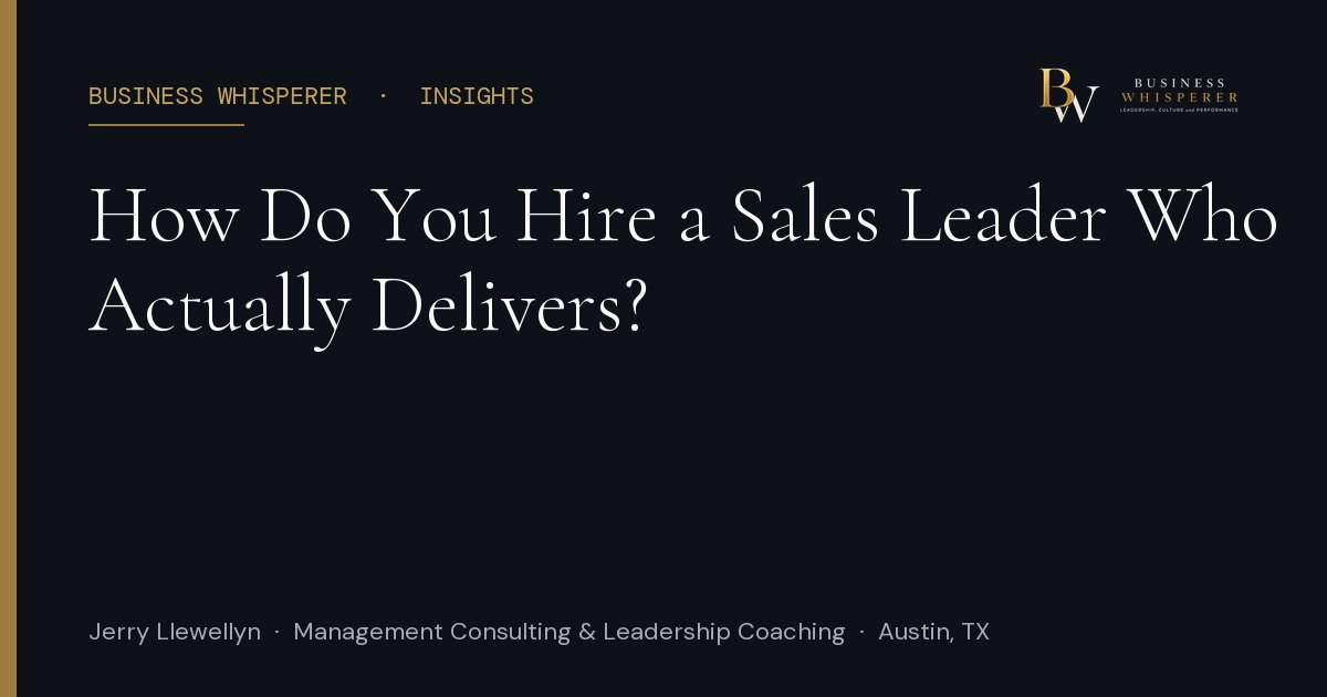 Business Whisperer