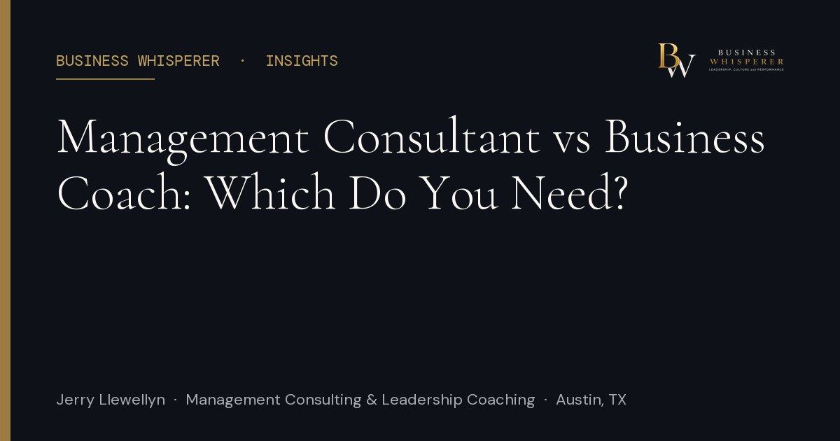 Business Whisperer